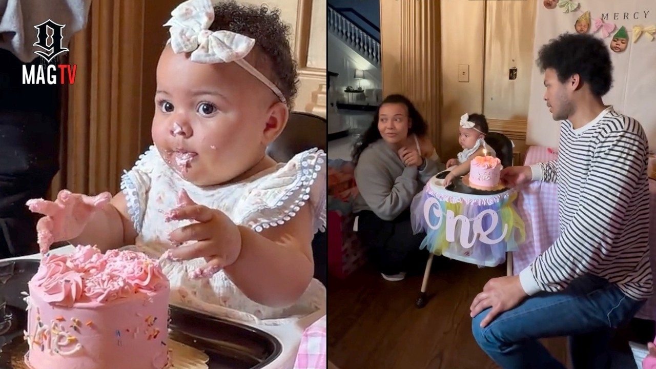T.I. & Wife Tiny Host Son Messiah's Daughter Mercy's First B-Day Party At Their Mansion!