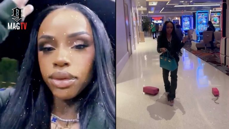 Yaya Mayweather Steps Out Wit Over $100k Worth Of Designer Handbags! 