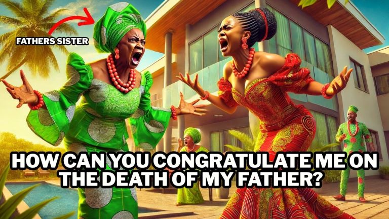 Her Aunt Congratulated Her When Her Father DiedWhat Happened Next Shocked Everyone!