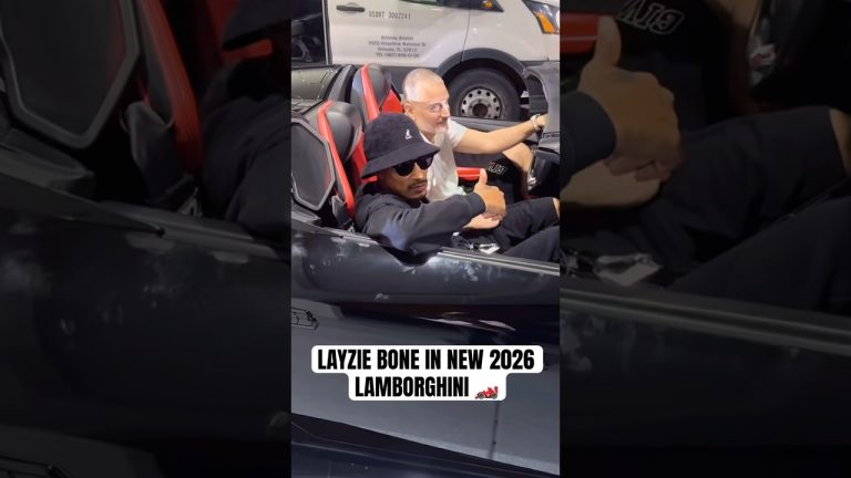 #LayzieBone Of #BoneThugsNHarmony Living His Best Life #lamborghini #whytv