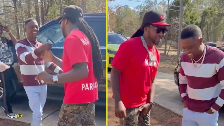 BG Linked Up With Boosie At His New Movie Shooting 'Louisiana Legends Reunion'