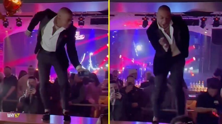 Ja Rule Jumps Up From His Seat And Starts Dancing At The Bar During His Birthday Celebration