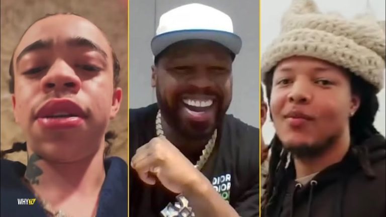 Domani And King Harris Respond Hard To 50 Cent After Dissing Their Grandma And Family You Hater