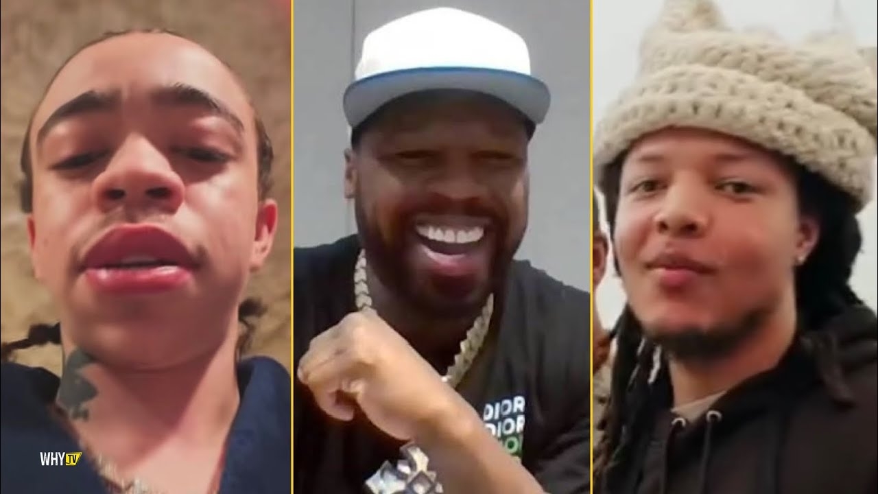 Domani And King Harris Respond Hard To 50 Cent After Dissing Their Grandma And Family You Hater