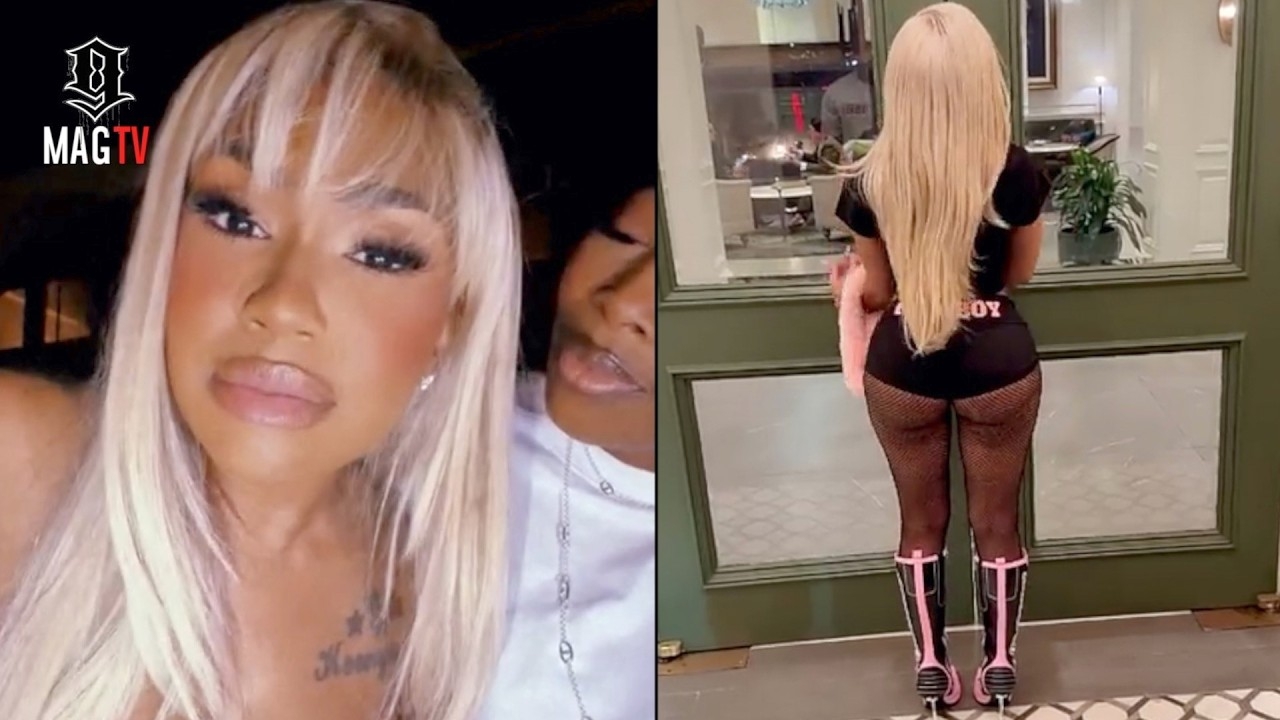 "I Am The Light" Yung Miami Goes Viral With Her Lengthy Blonde Look!