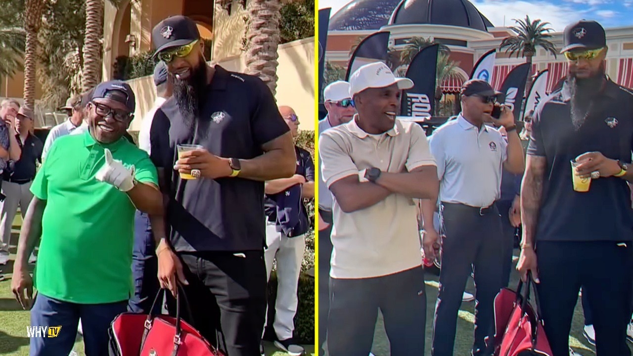 Slim Thug Meets Scarface At Reggie Jackson's Mr October Foundation Golf Event In Vegas
