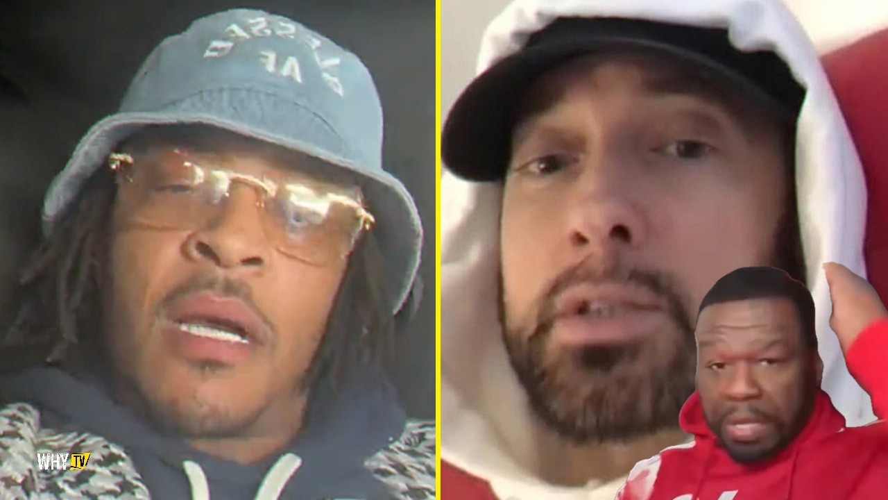 T.I. Giving Eminem His Flowers While Beefing With 50 Cent 'Em Is Definitely As Good As Andre 3000'