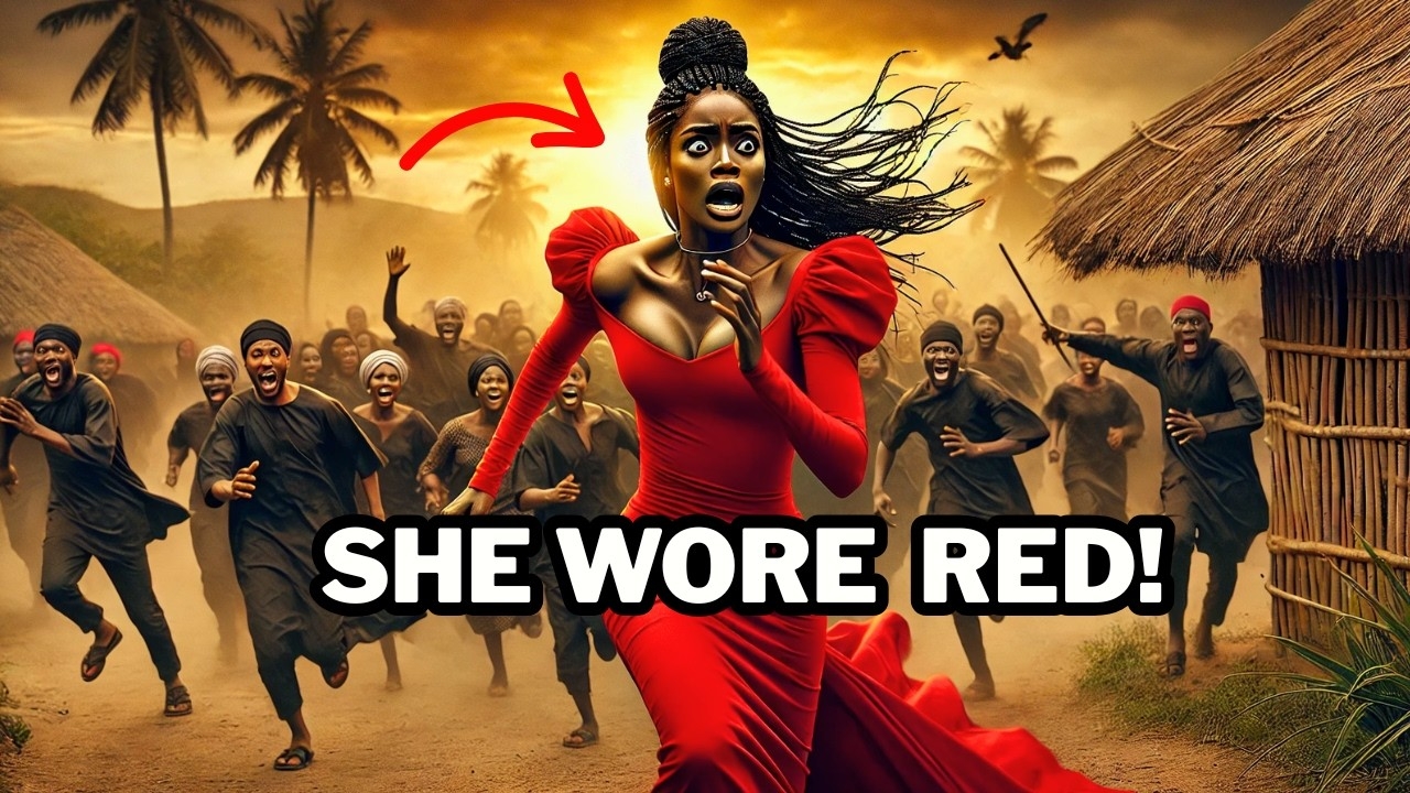 In a Village Where Everyone Wore Black She Dared to Wear Red!