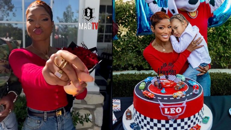 Keke Palmer Host 3rd B-Day Party For Son Leo! 