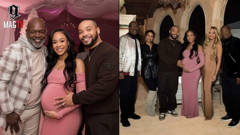 Eddie Murphy & Martin Lawrence Reunite At Their Son & Daughter's Baby Shower! 