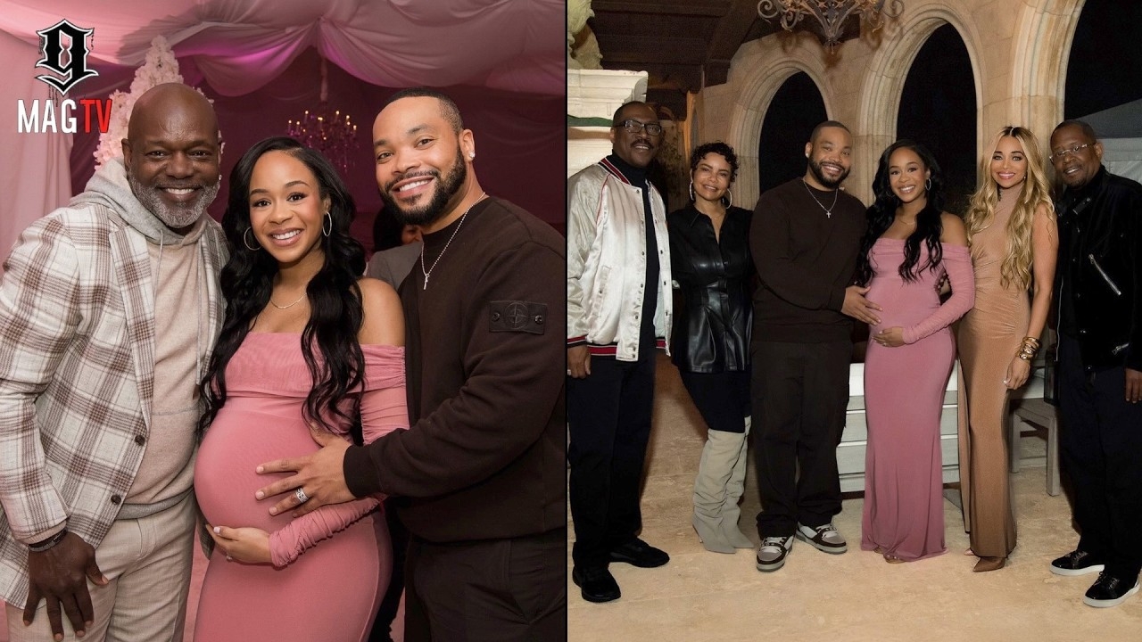 Eddie Murphy & Martin Lawrence Reunite At Their Son & Daughter's Baby Shower!