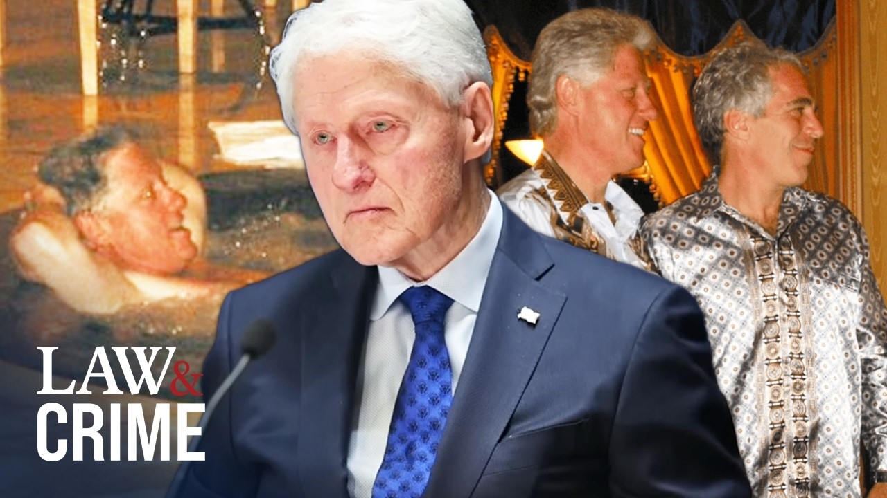Bill Clinton Explains 'Shocking' Epstein Hot Tub Photos