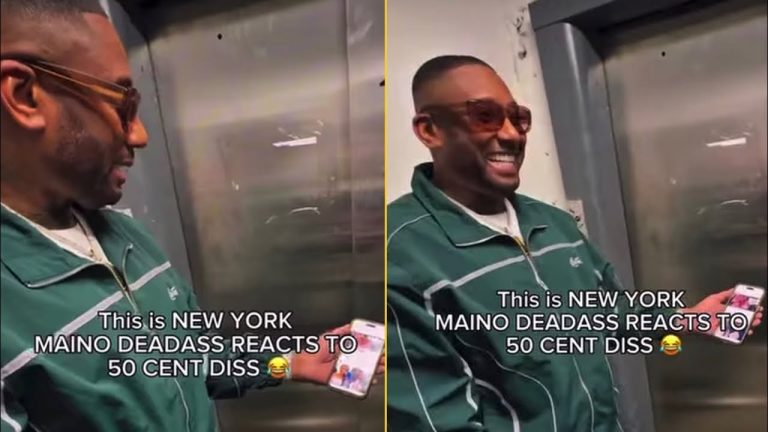 Maino And Jim Jones Watching 50 Cent And Max Bs New AI Video Dissing Them, Fabolous & Dave East