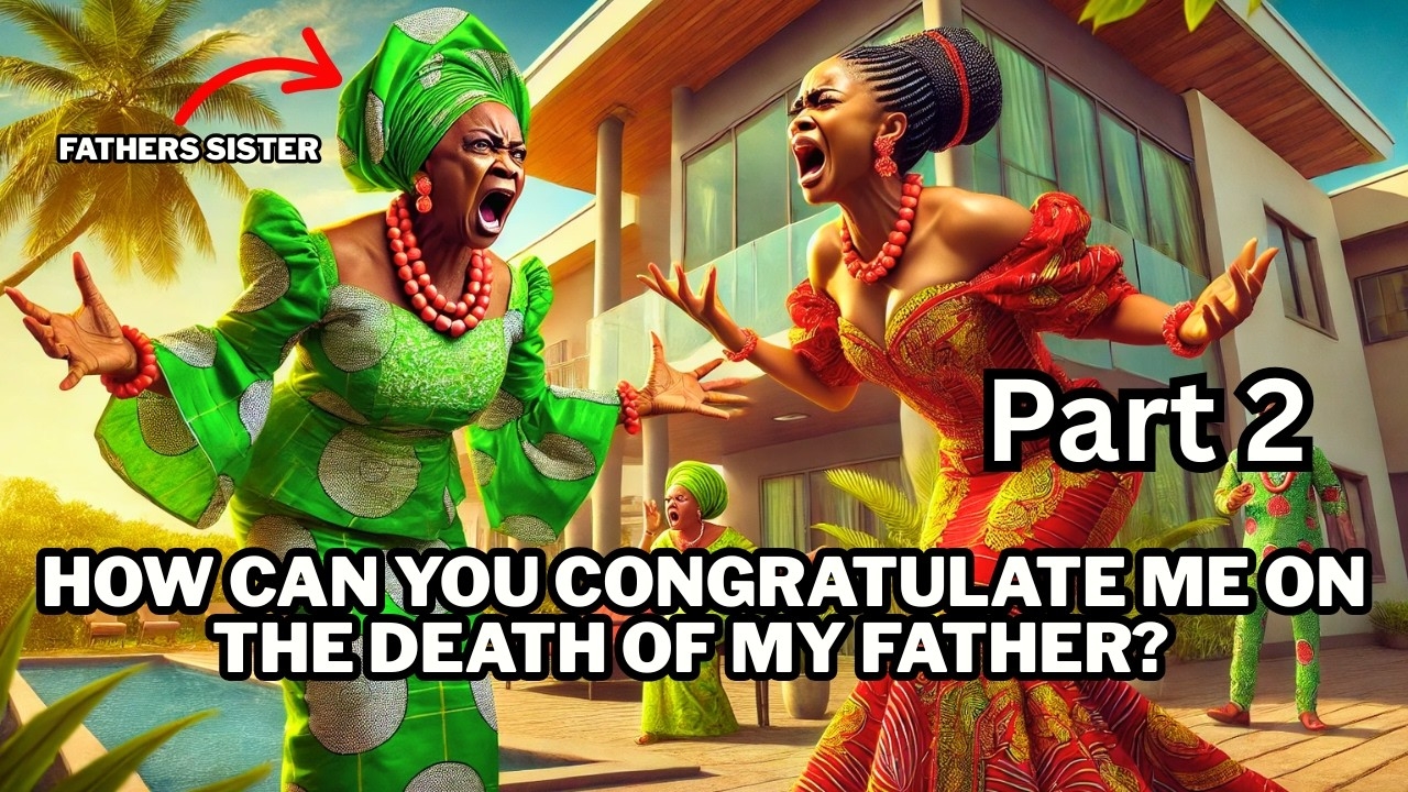IF ONLY SHE KNEW WHAT AWAITED HER AT THE FUNERAL!