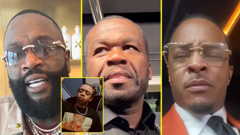 Rick Ross Reacts To 50 Cent And T.I. Beef And Says He's Expecting A 3XL T-Shirt Fomr King Harris