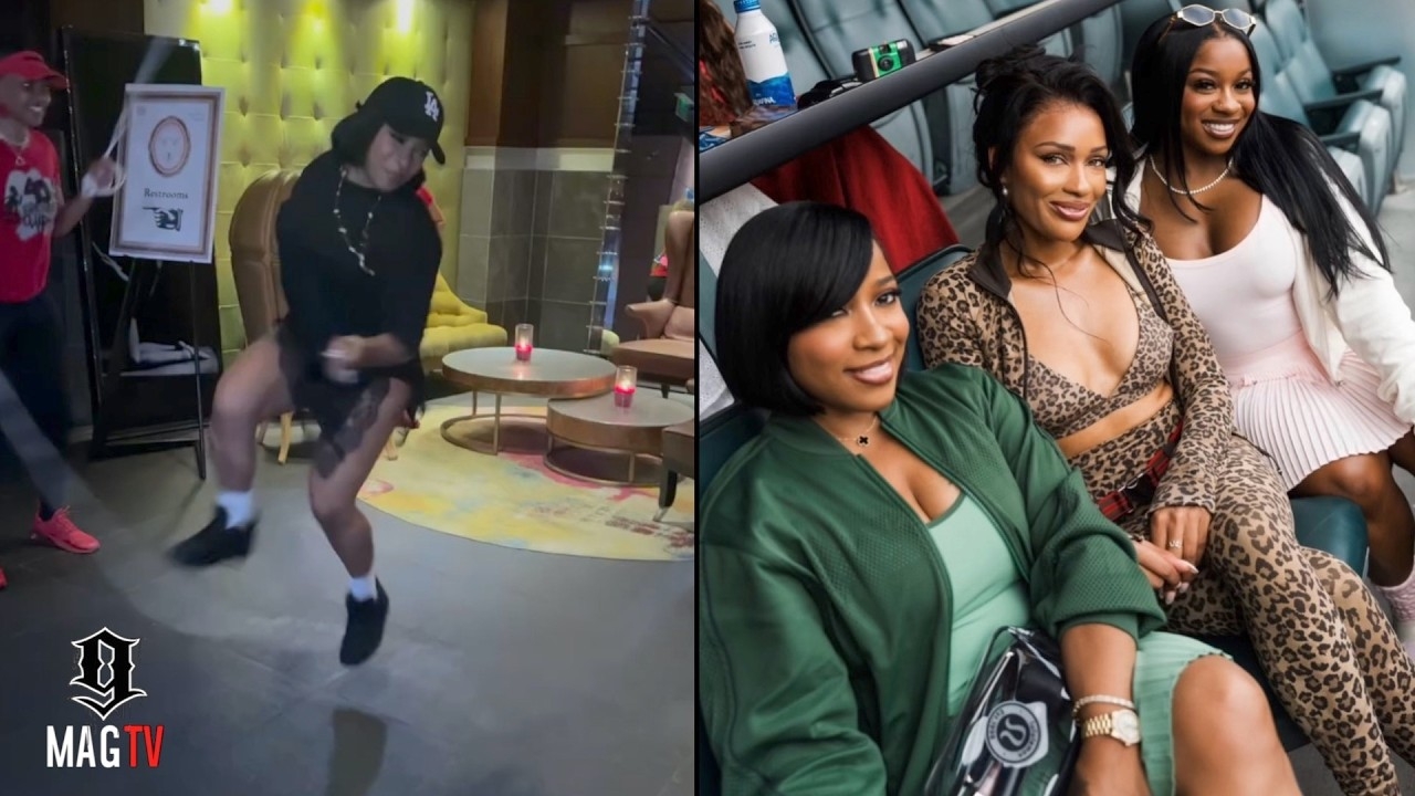 Toya Johnson Shows Off Her Jump Rope Skills Before Linking Up With Daughter Reginae!
