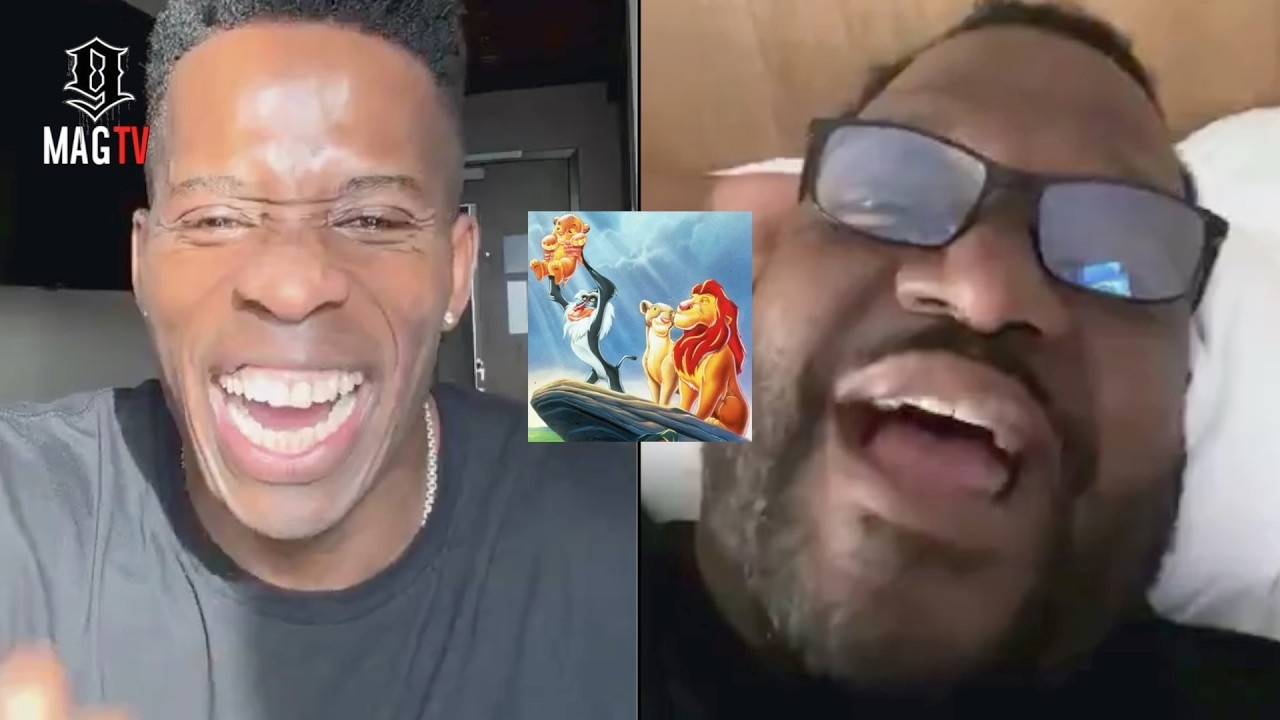 Comedian Godfrey & Aries Spears Explain The Lyrics To The Lion King's "Circle Of Life" Song!