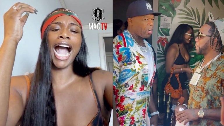 "Bumpy Man" Claressa Shields Spazzes On 50 Cent & Maserati Bud After They Dissed Her! 