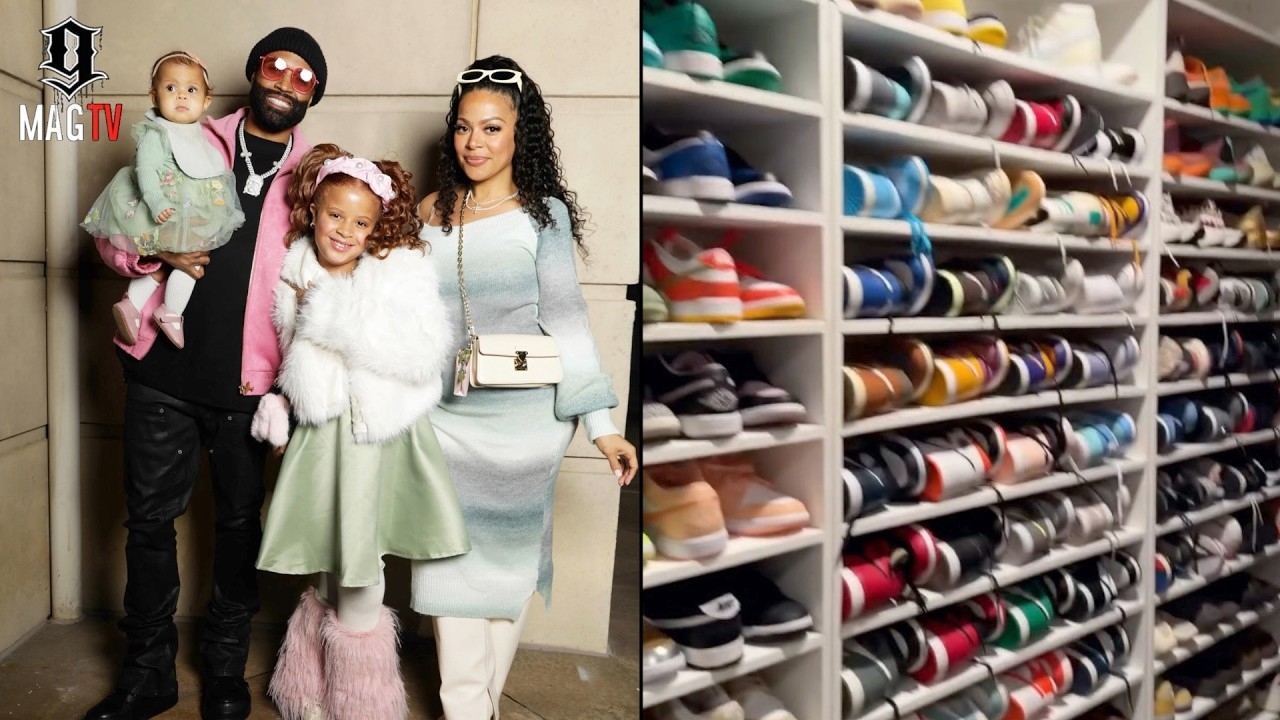 RL From "Next" Shows Off His Sneaker Collection Trolling Dwight Howard's Wife Amy!