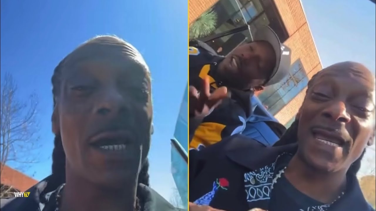 Snoop Dogg And His Nephew Riding In LBC Streets & Bumping Classic Snoop Songs King Is Back In Hood