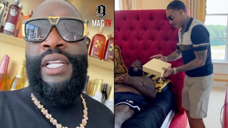 "Never For A Bish" Rick Ross Shades Former Artist Gunplay While Announcing New Project! 