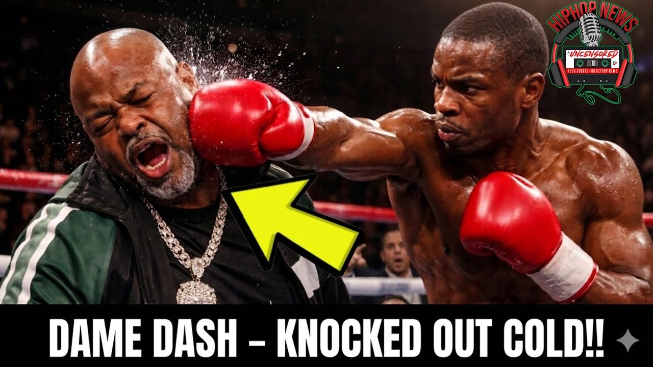 BREAKING: Dame Dash's Big Mouth Got Him KNOCKED OUT On Video!