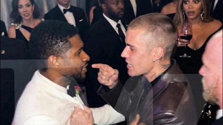 Usher Gets PHYSICAL With Justin Bieber
