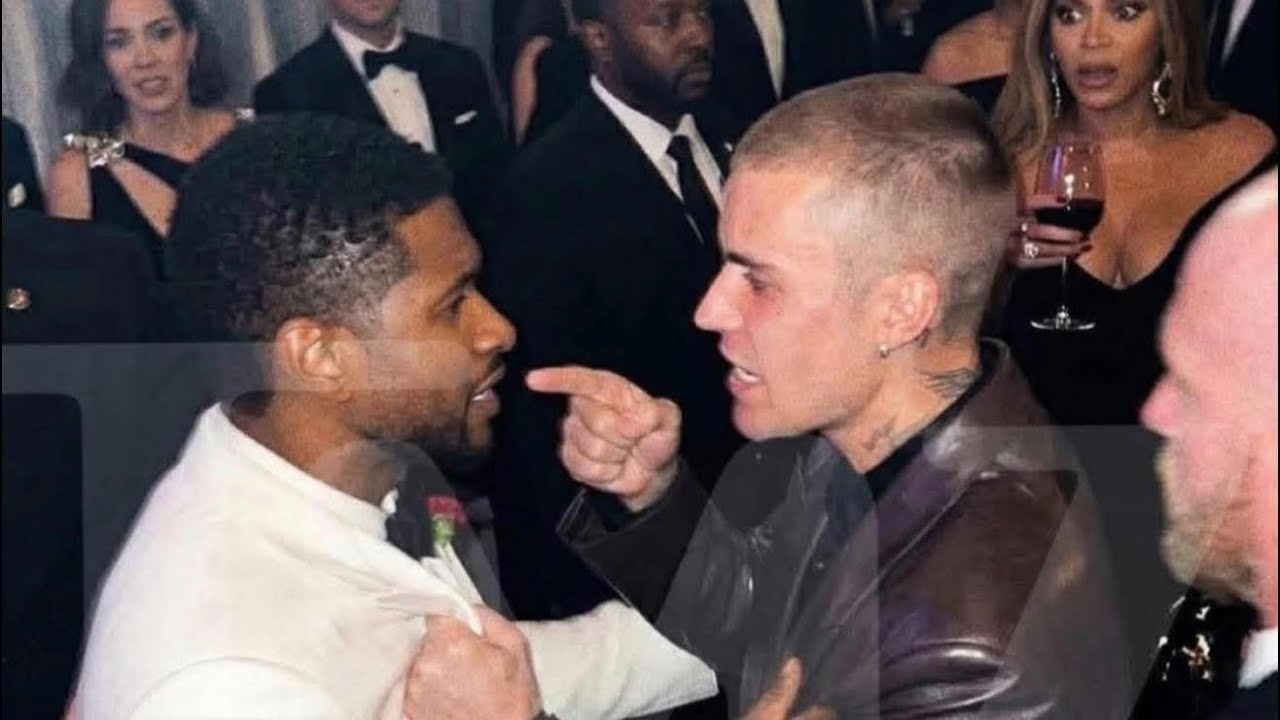 Usher Gets PHYSICAL With Justin Bieber