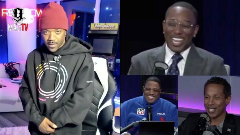 "3 Stooges" Ray J Checks Cam'ron Mase & Shyne For Speaking On Sister Brandy! 
