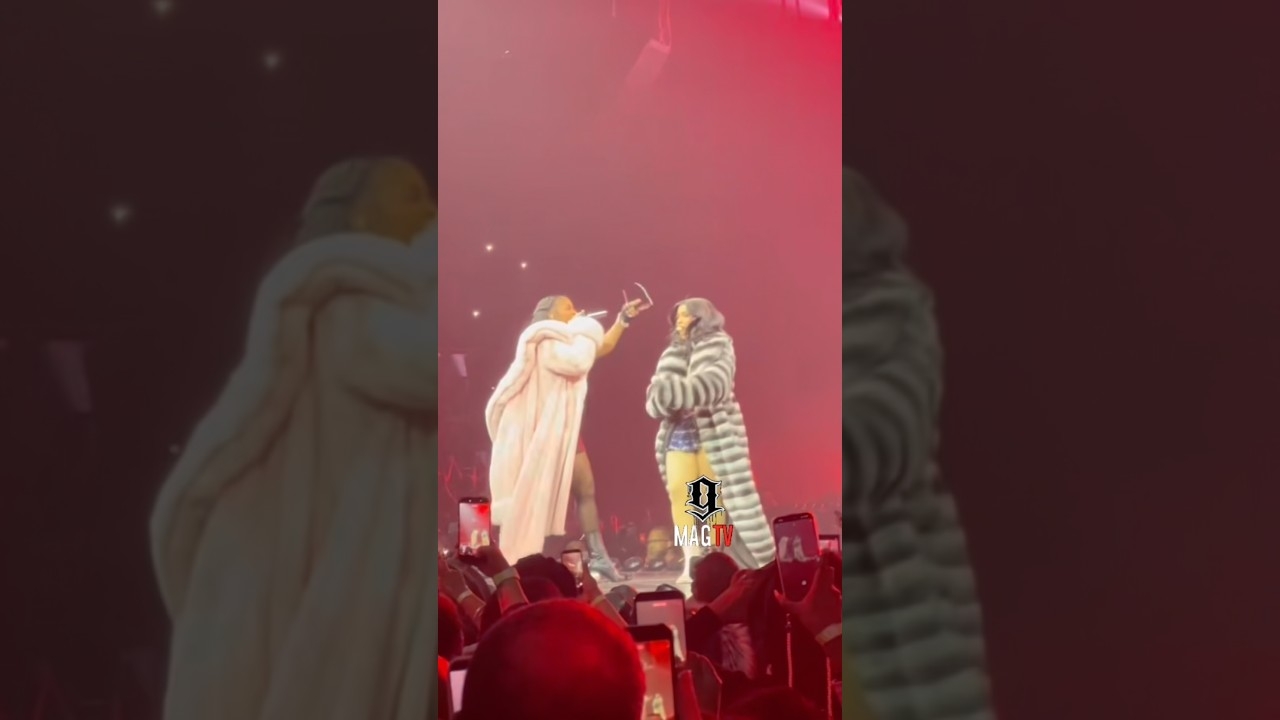 Cardi B Tour ~ Kashdoll On Stage In Detroit