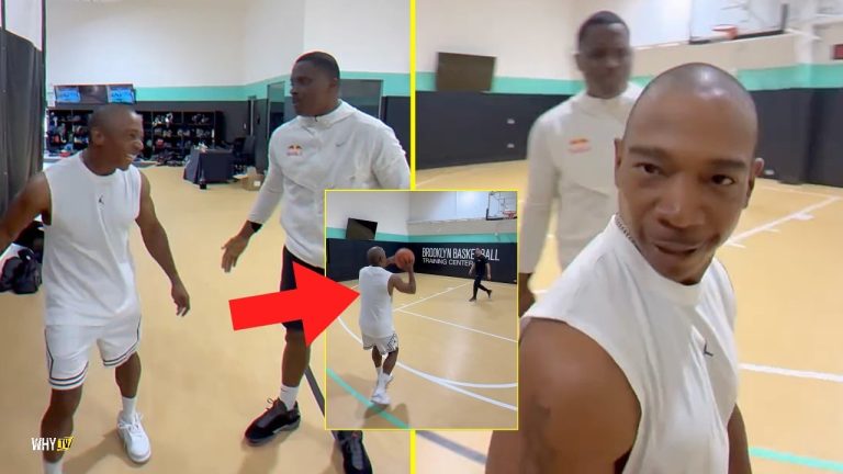 Ja Rule Showing Off His Basketball Skills In The Gym With Lethal Shooter 'I Trained For 2 Straight!'