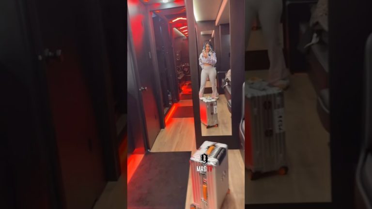 Cardi B On Her Studio Bus 
