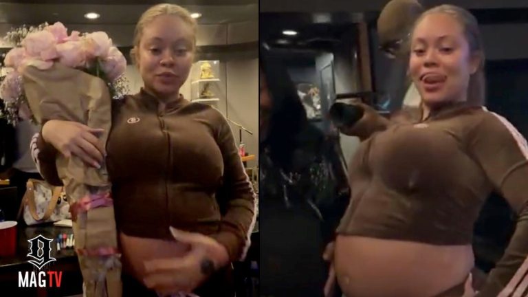 "Big Mama" Latto Reveals She's Preggo Wit 21 Savage Baby! 