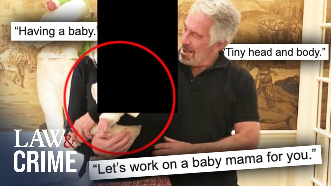Epstein's Shocking Plan for a Secret Child: 'Baby Mama' Emails