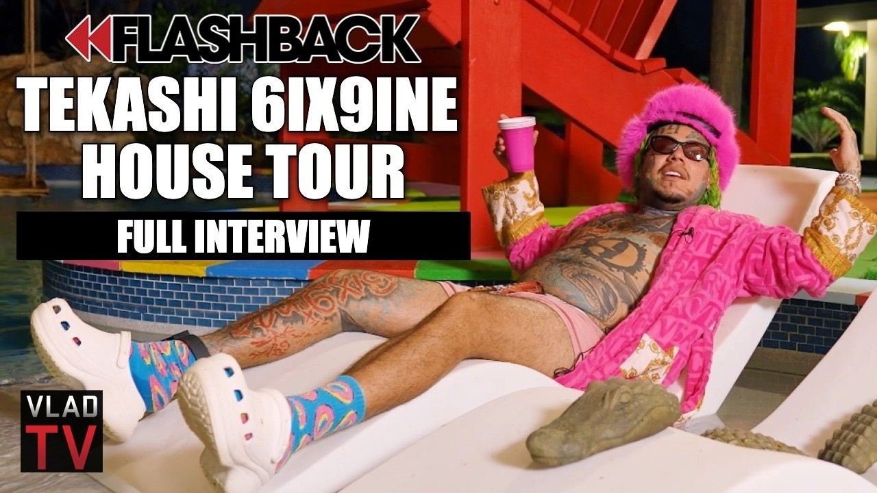 Tekashi 6ix9ine Gives a Tour of His Florida Mansion (Flashback)