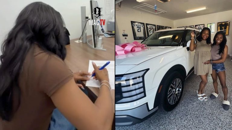 Simone Biles Buys Her Bestie Rachel A New SUV! 