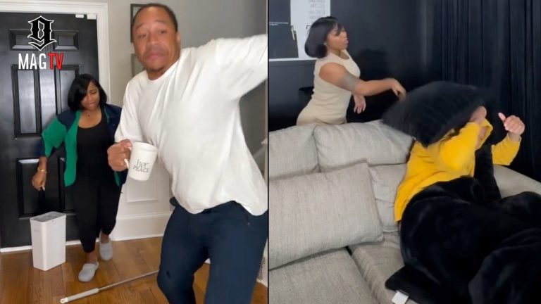 Robert Rushing Shows Wife Toya His "Grounding" Technique & Things Go Left! 