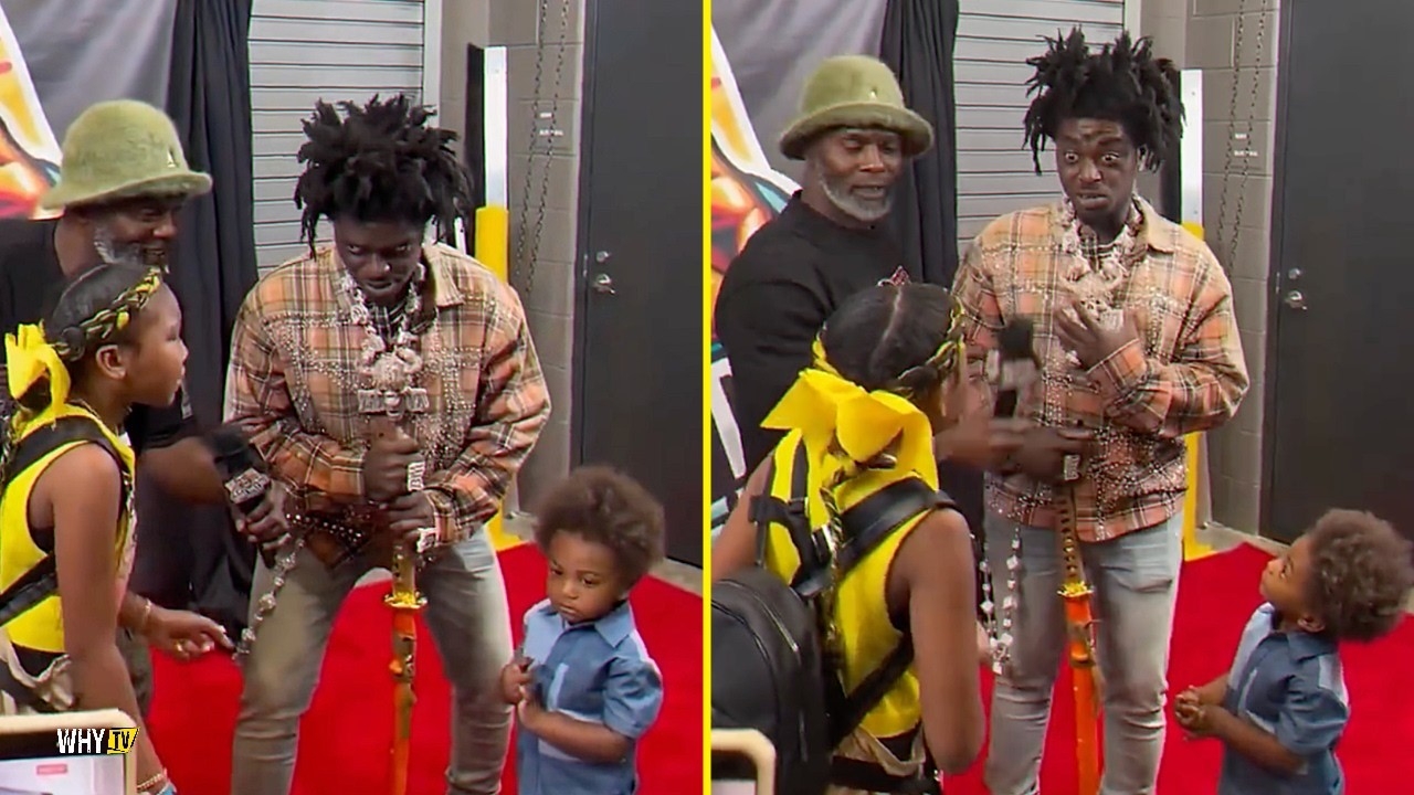 Kodak Black Is Impressed With A Young Girl's Confidence After She Raps For Him 'I'm In Shock!'