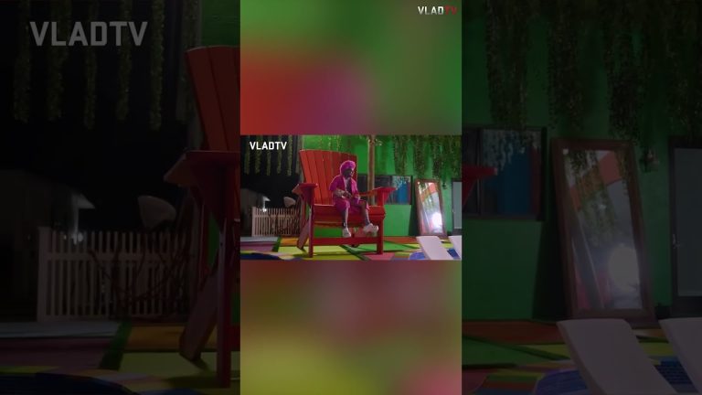 Tekashi 6ix9ine on his Iconic Big Chair