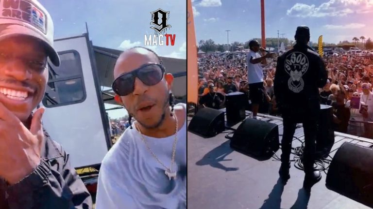 Tyrese Brings Out Ludacris At FuelFest Tampa! 