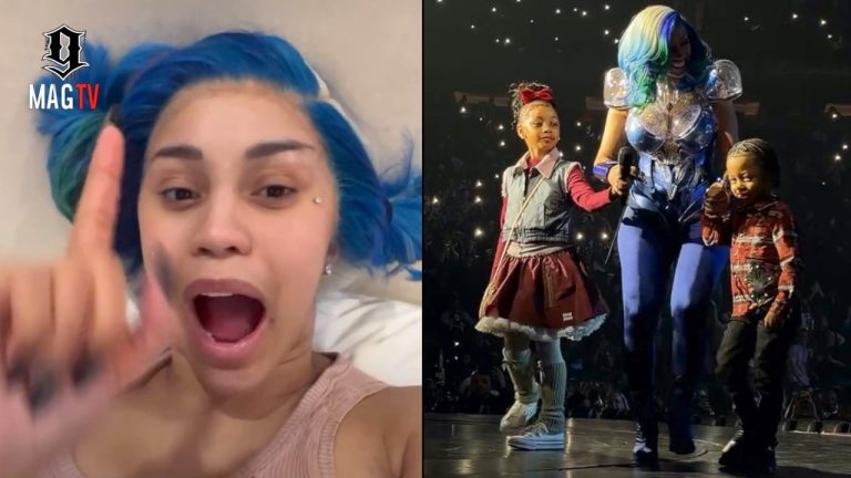 "Scary Cat" Cardi B Explains Why She Didn't Bring Daughter Blossom On Stage At MSG Concert! 