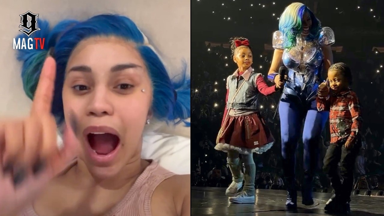 "Scary Cat" Cardi B Explains Why She Didn't Bring Daughter Blossom On Stage At MSG Concert!
