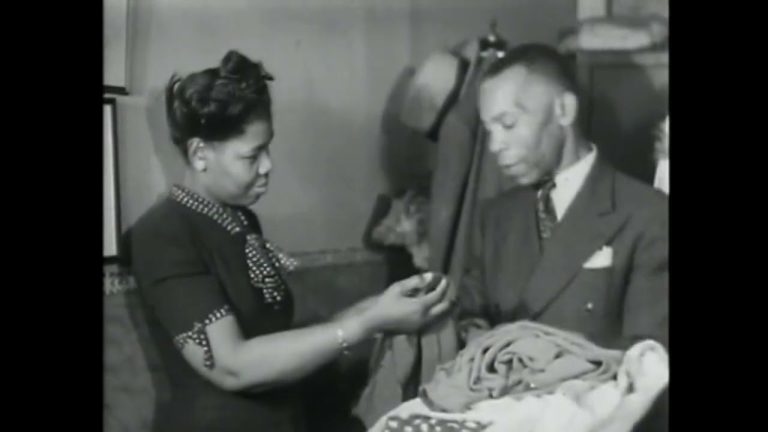 All-American News - 92nd Infantry and Hurricane Clothing Drive [1944]