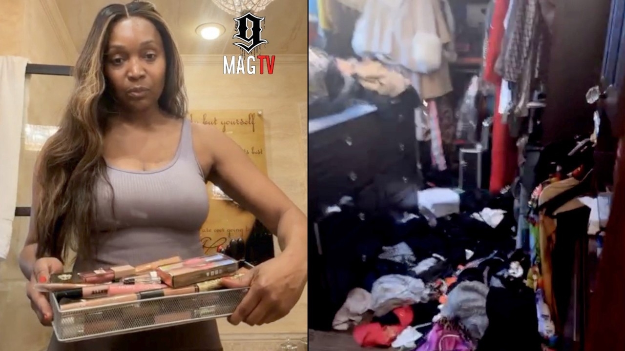 Marlo Hampton Pulls Out A Department Store Full Of Designer From Her Closet While Moving!