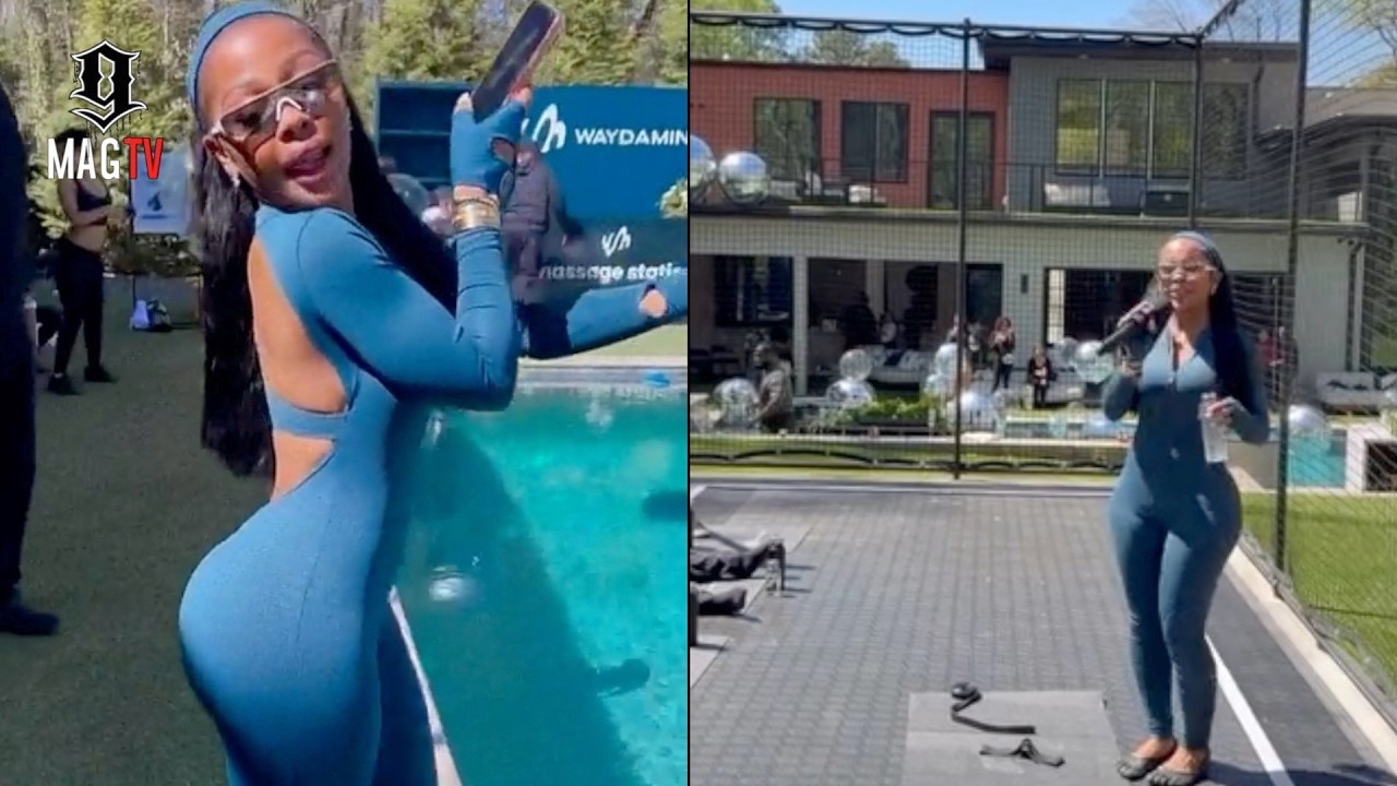 "He Saved Me $40k" Lil Baby Let's "BM" Jayda Cheaves Host Her Waydamin Event At His Mansion!
