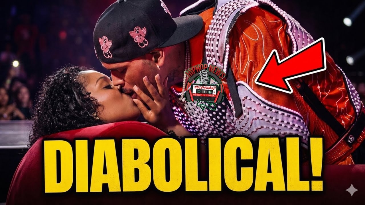 Chris Brown Tongues Down MARRIED Woman On Stage!