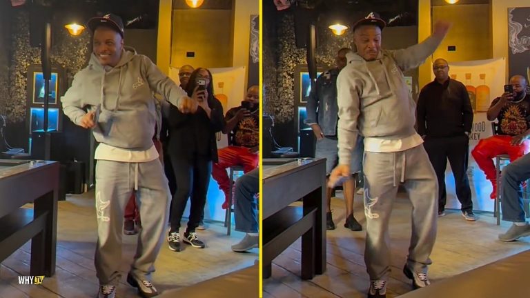 T.I. Pulls Up At Restaurant Fumee And Showing Off His Crazy Dancing Skills 'When The King Pulls Up'