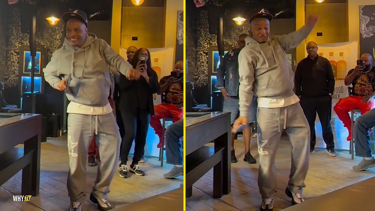 T.I. Pulls Up At Restaurant Fumee And Showing Off His Crazy Dancing Skills 'When The King Pulls Up'