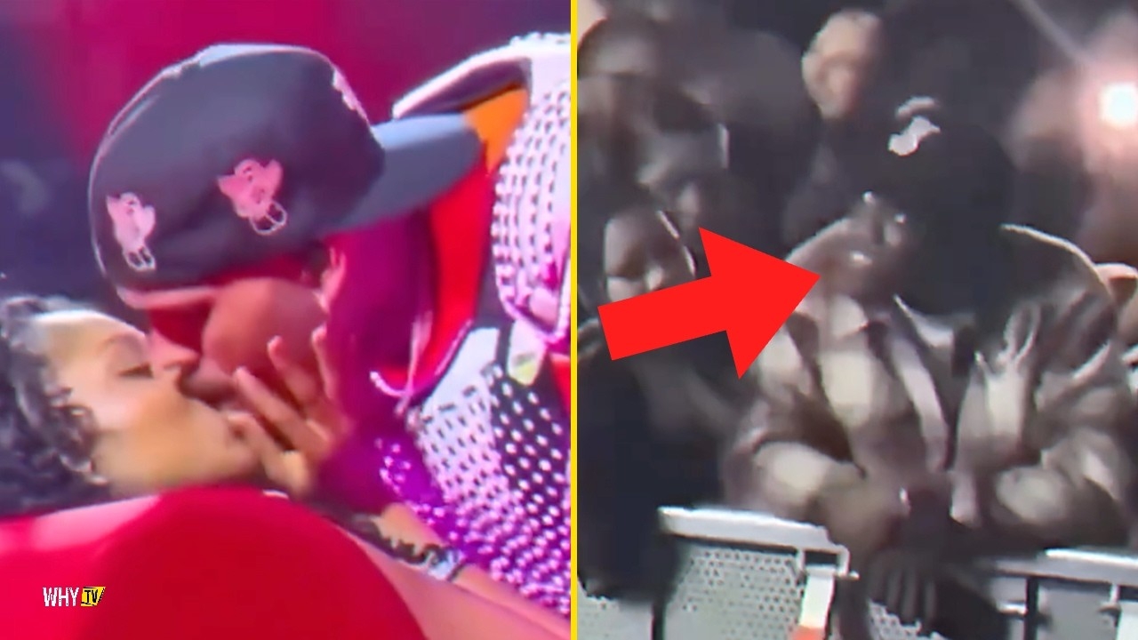 Chris Brown Kissed Married Woman In Front Of Her Husband 'Her Husband Is In Shock!'