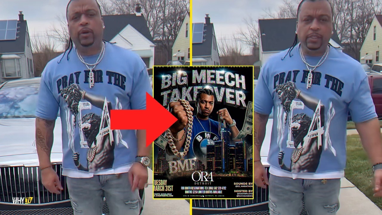 Big Meech Makes Special Announcement And Invites Everyone On 'Big Meech Takeover' Night In Detroit
